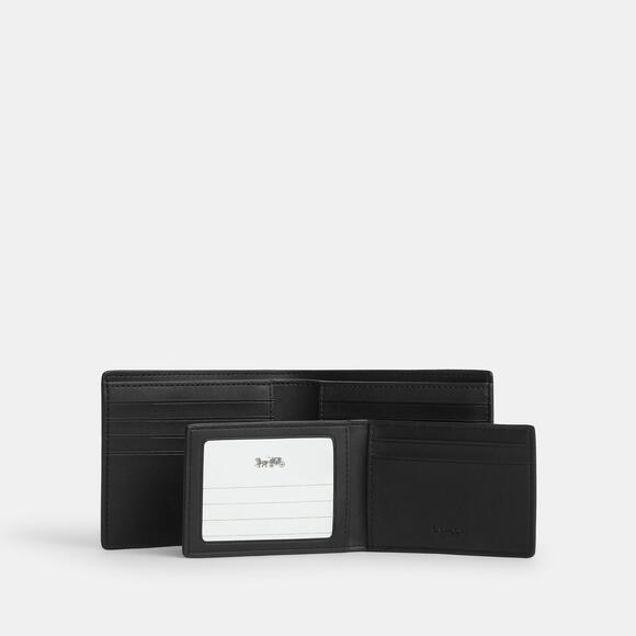 3-In-1 Wallet In Signature Canvas - Picture 2 of 3